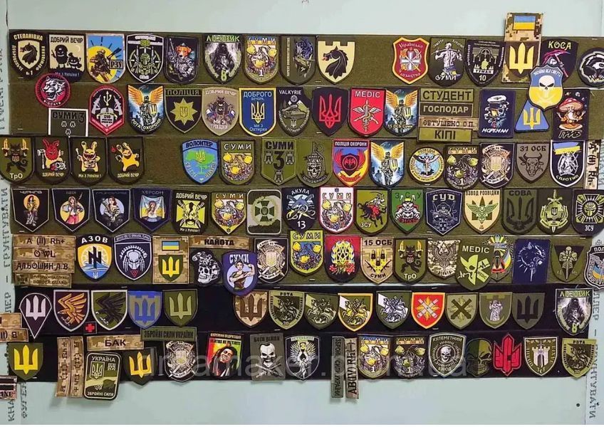 Шеврон ВМС України загальний, військовий патч на липучці ШБ0005 фото