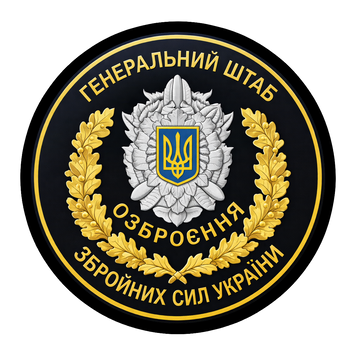 Шеврон Озброєння Командування Сил логістики Збройних Сил України на липучці ШБ0277 фото